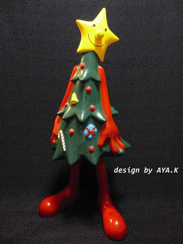 Christmas tree doll